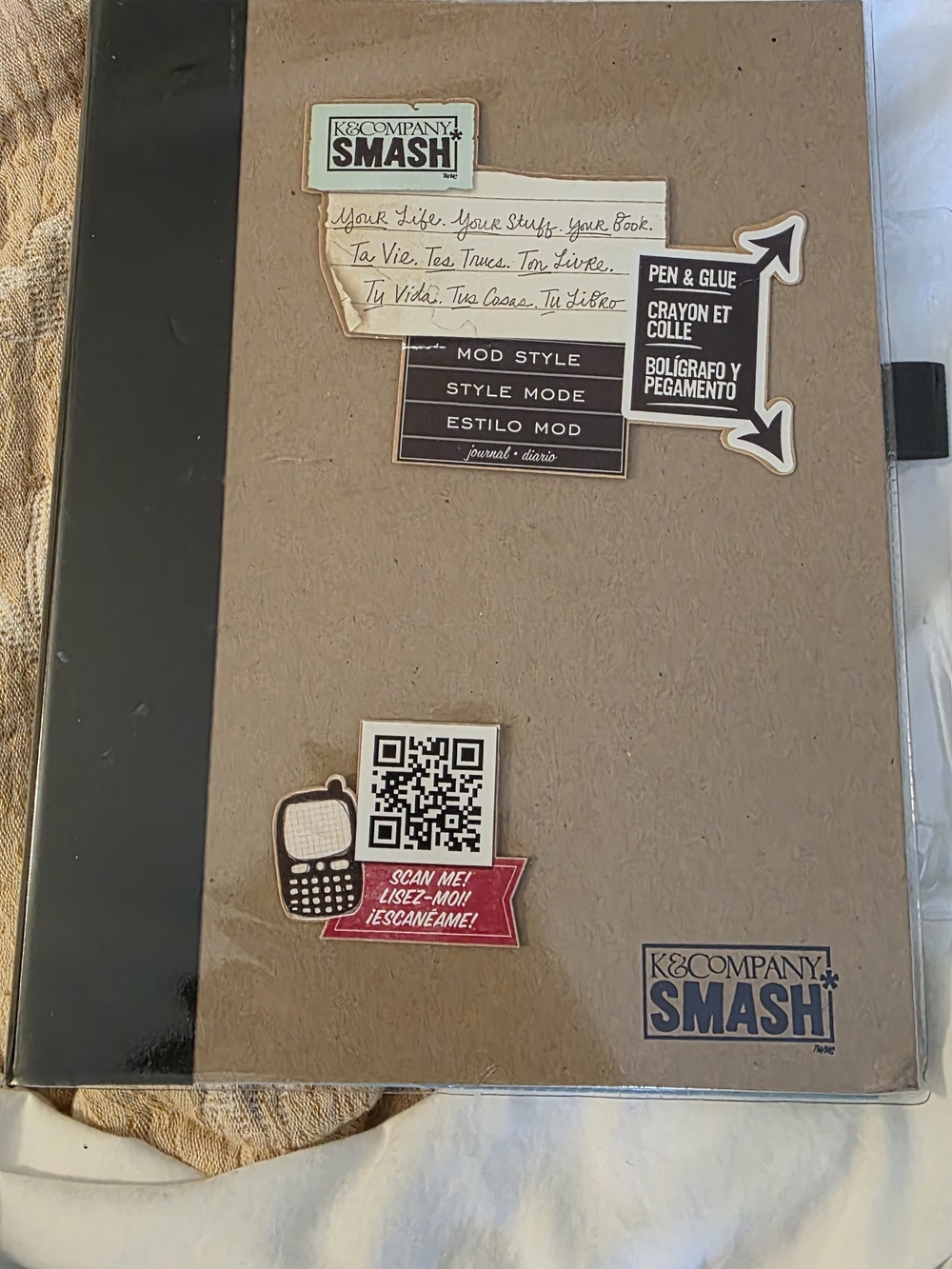 K&Company SMASH! Brown Kraft Mixed Media Journal